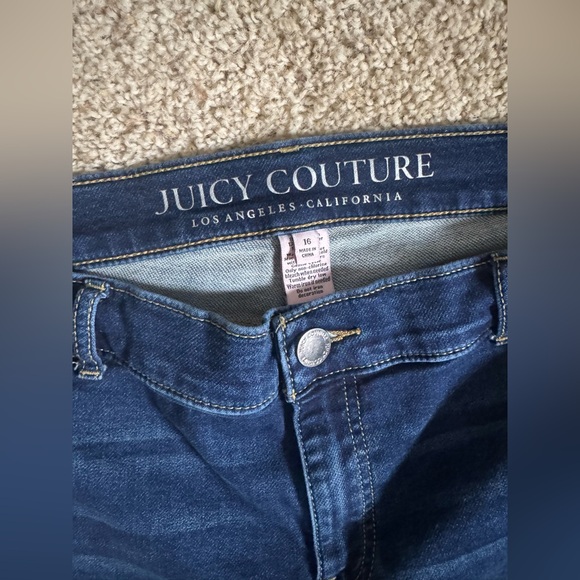 Juicy Couture Blue Skinny Jeans Classic Style - Picture 1 of 3